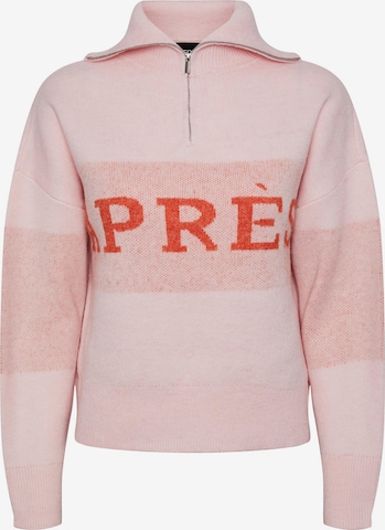 PIECES Sweater 'JORDAN' in Pink: front