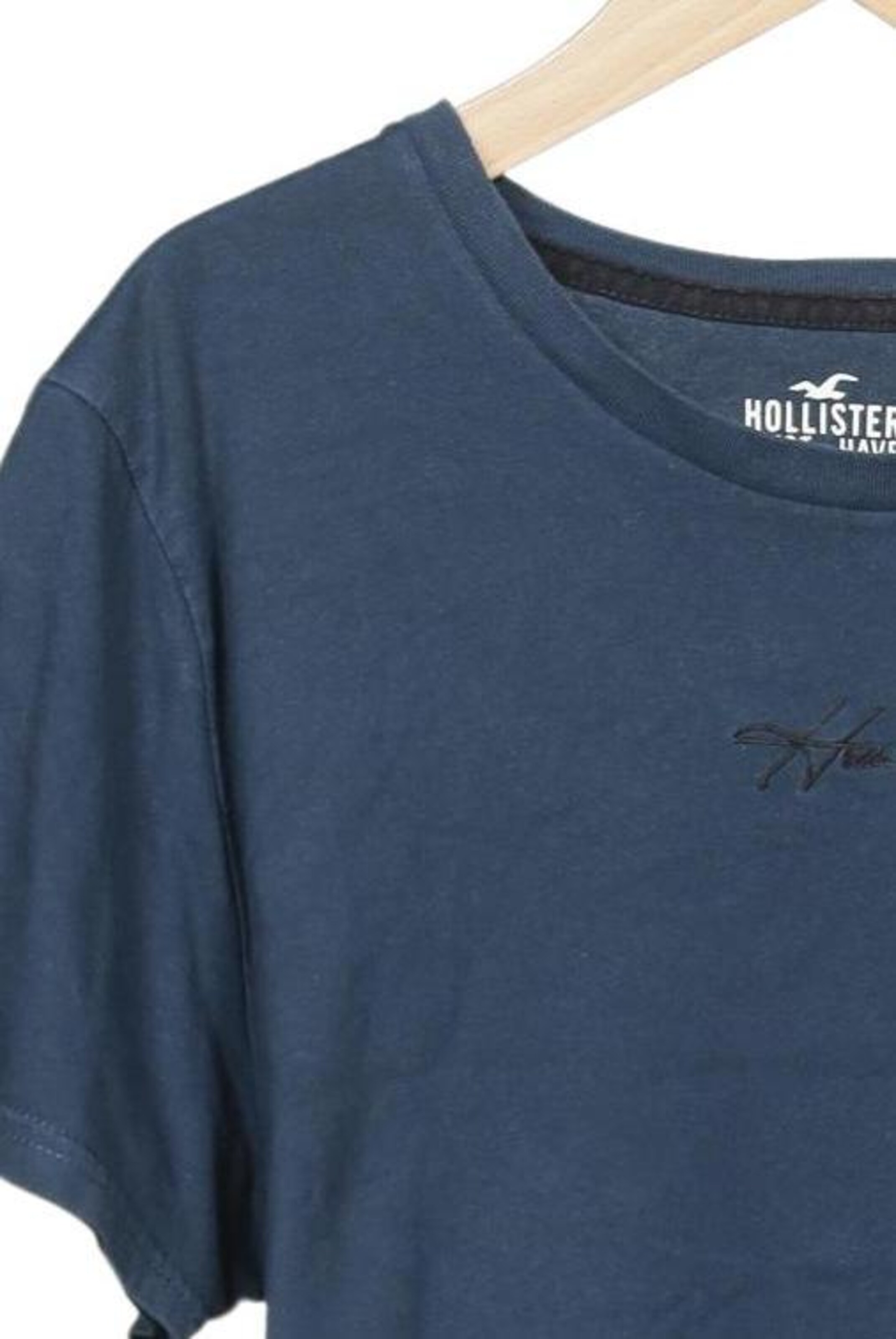 HOLLISTER Shirt in M in Blue