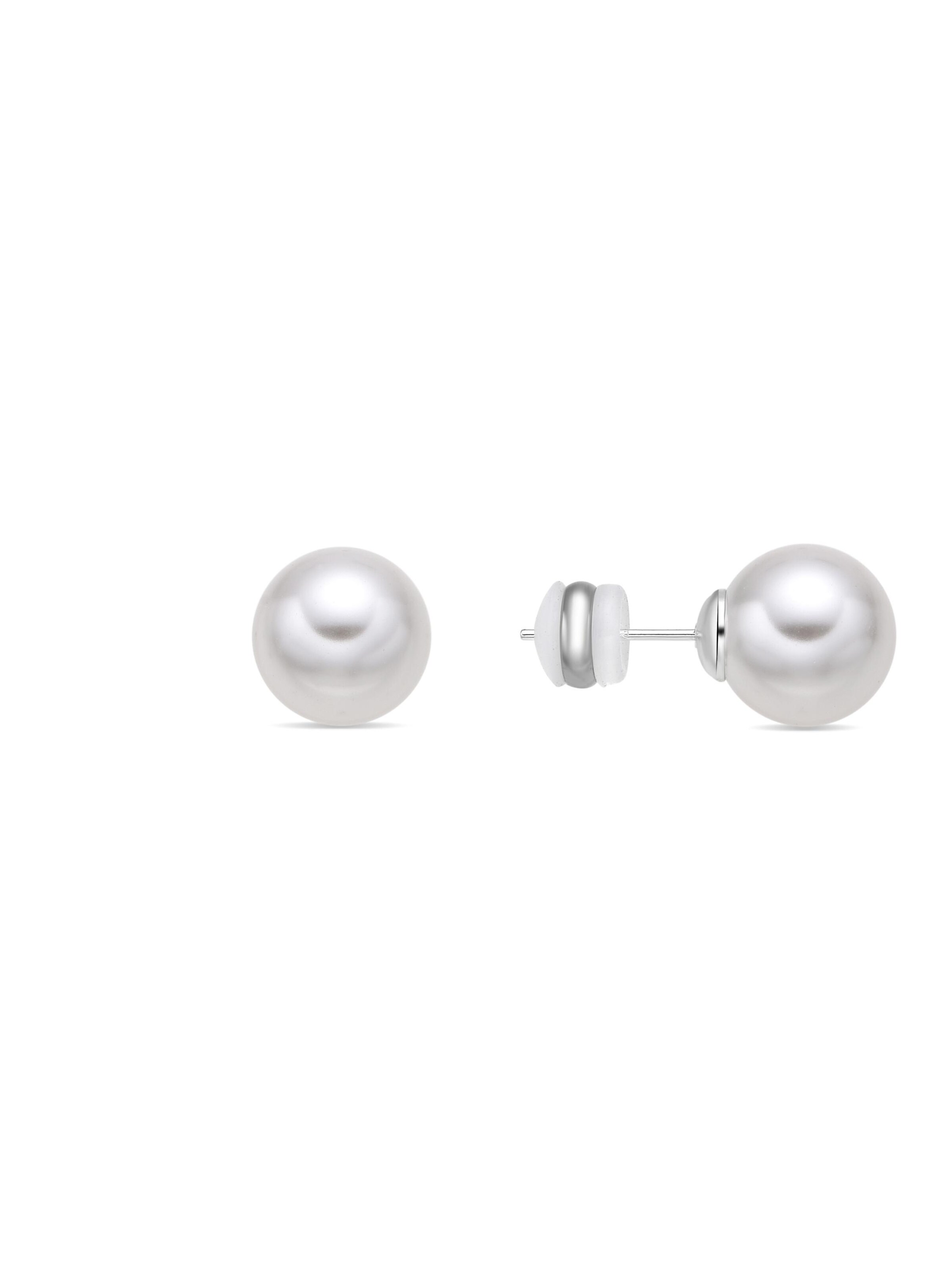 Luxenter - Pendientes 'Wasai' en blanco