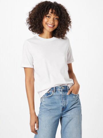 T-shirt 'Ria' PIECES en blanc : devant