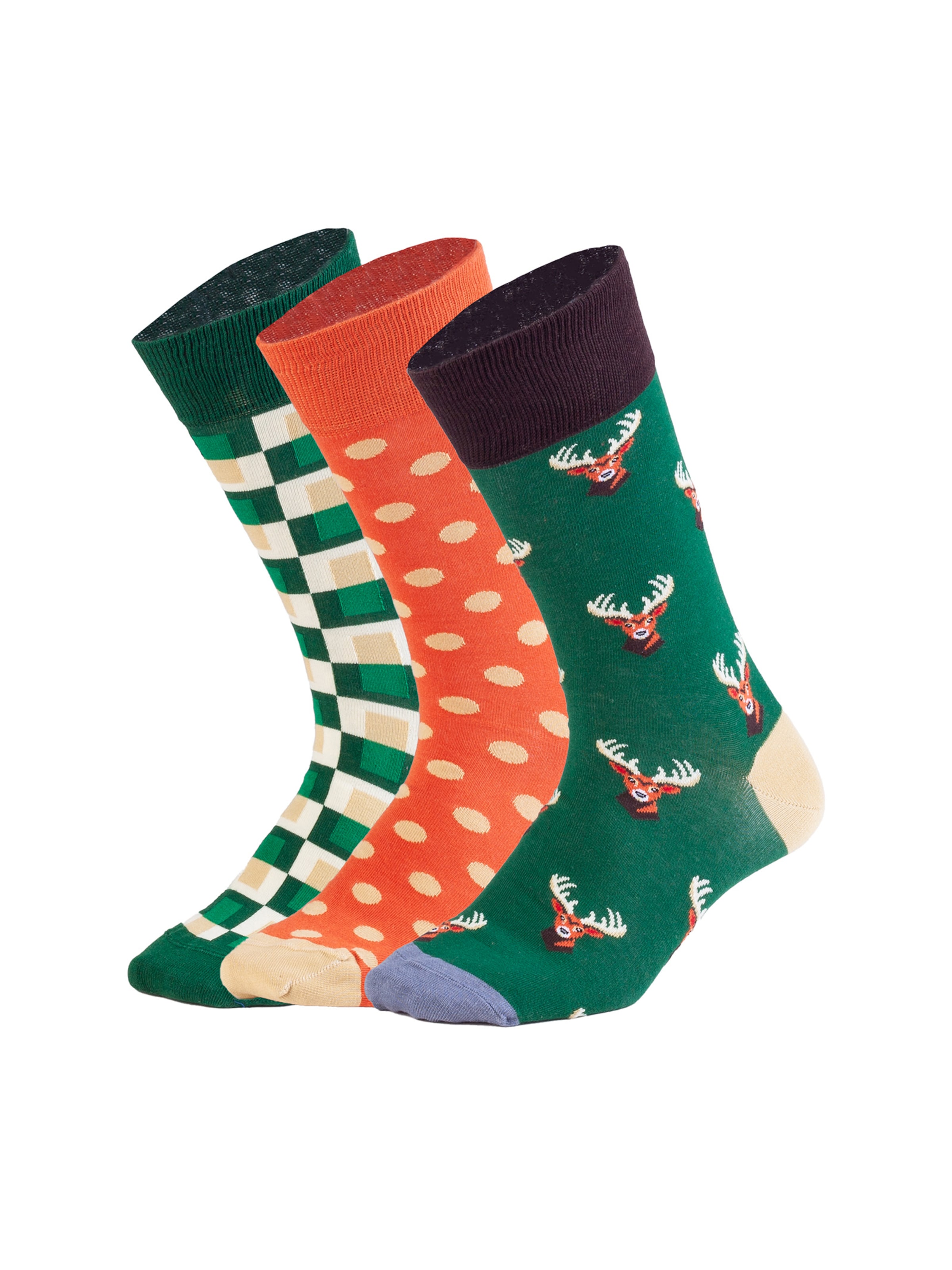 DillySocks Socken in Mischfarben: Vorderseite