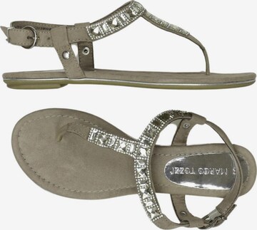 MARCO TOZZI Sandalen 37 in Beige: Vorderseite