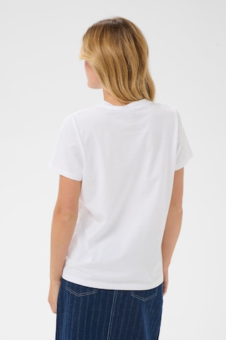 SAINT TROPEZ - Camisa 'Oleni' em branco