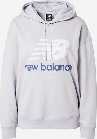 Sweat-shirt new balance en gris : devant