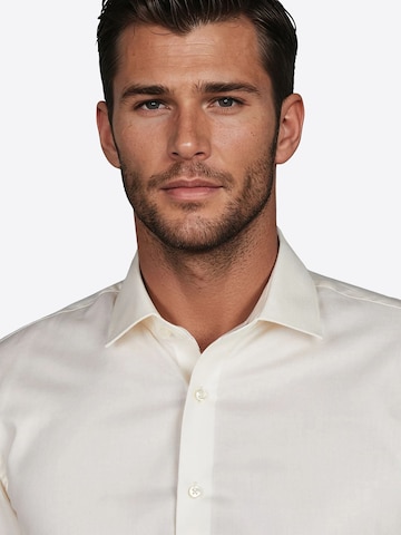 PIERRE CARDIN Regular fit Button Up Shirt in White