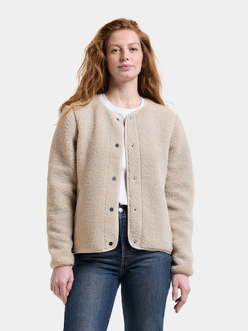 Veste en polaire 'Selma' Didriksons en beige : devant