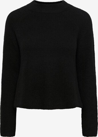 PIECES Sweater 'Ellen' in Black: front