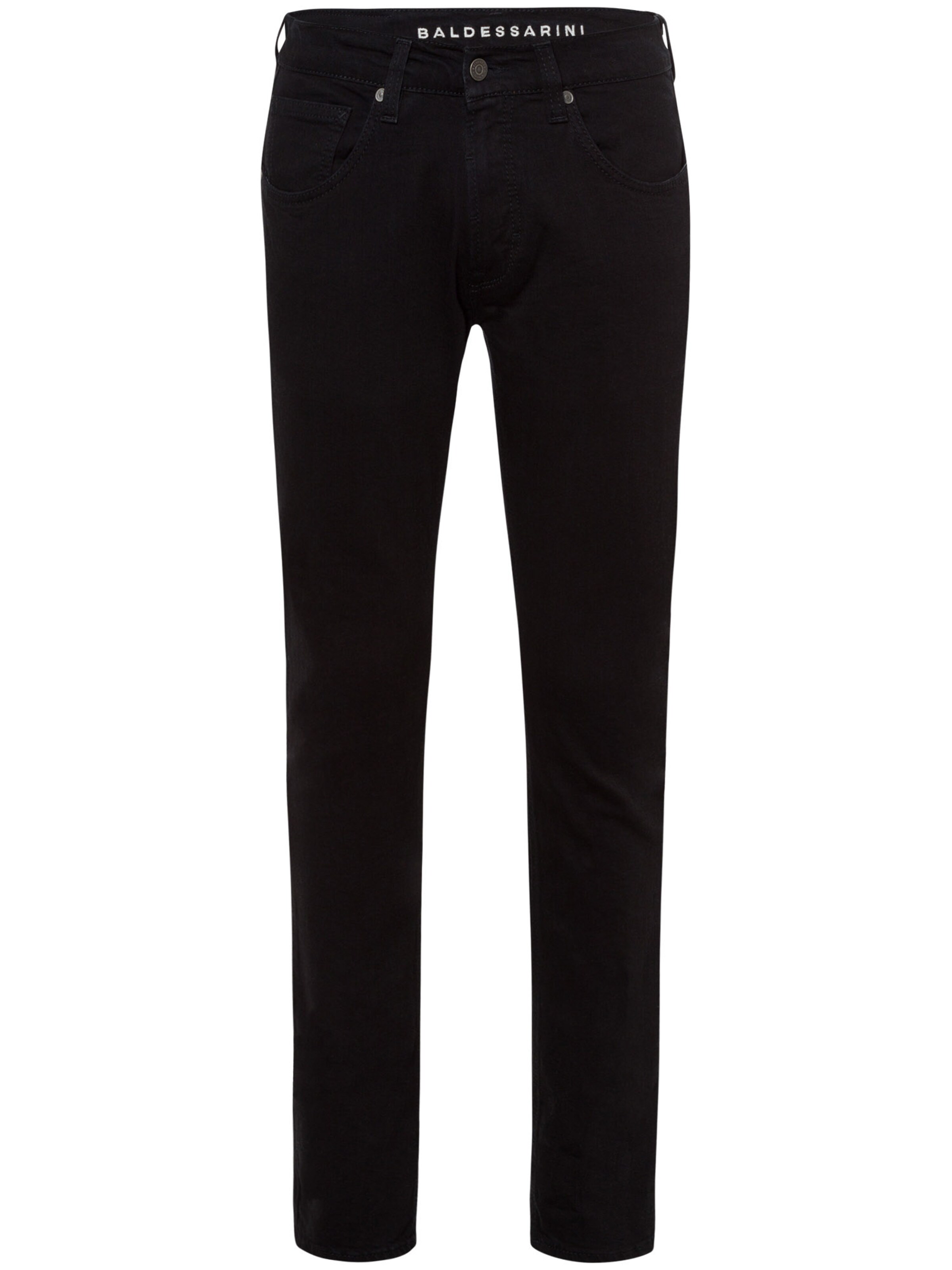 Baldessarini Slimfit Jeans 'John' in Schwarz: Vorderseite