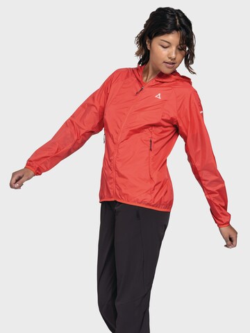 Schöffel Outdoor jacket ' Hiking Jacket Style Wutach WMS ' in Red