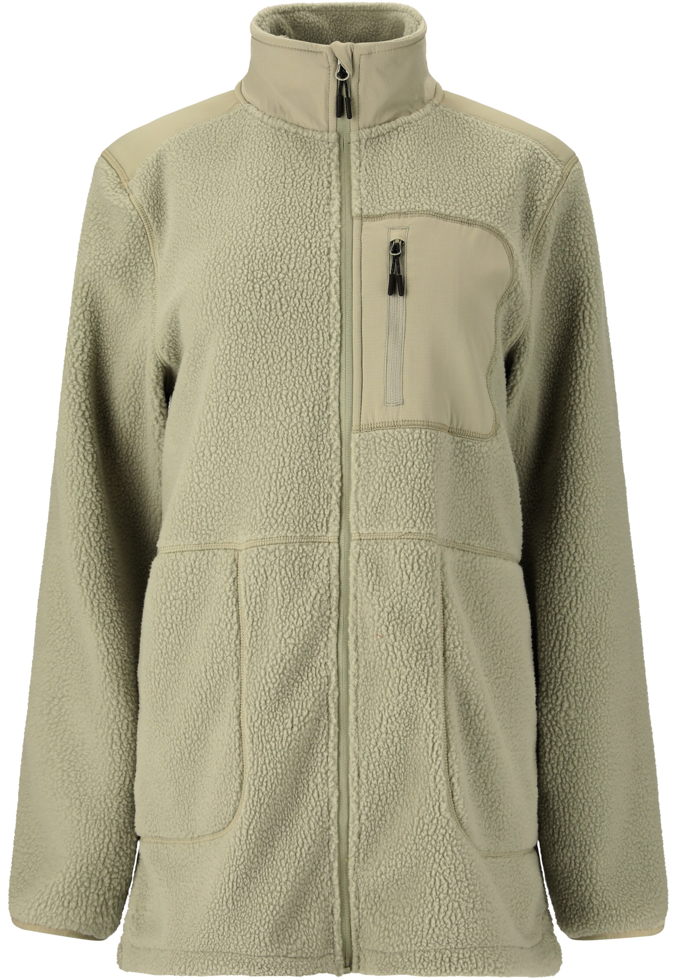 Whistler Fleece Jacket 'Felis' in Green: front