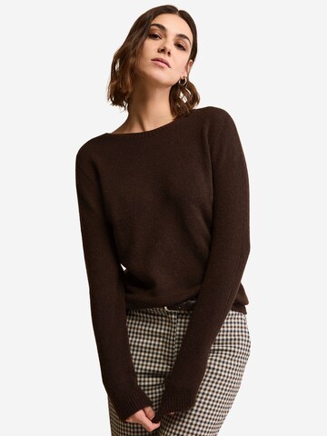 Il Lanificio Sweater in Brown: front