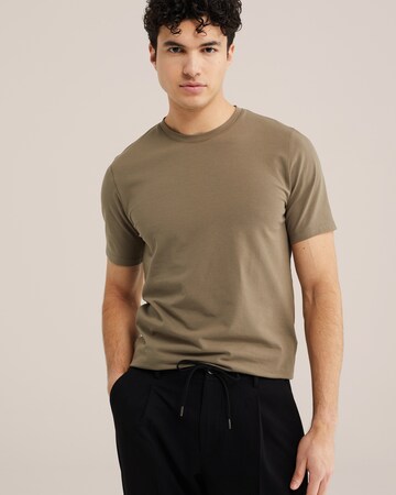 WE Fashion Футболка в Зеленый: спереди