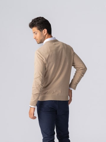Pull-over ' Pullover Crew ' TEESHOPPEN en beige