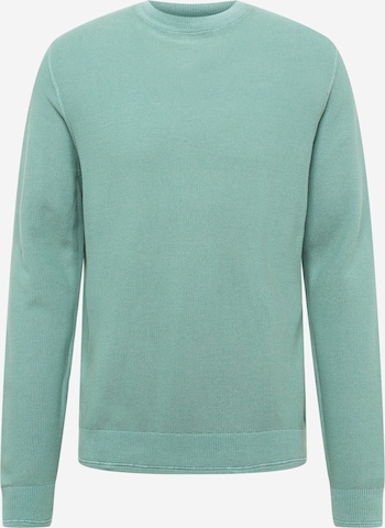 TOM TAILOR Sweater in Green: front