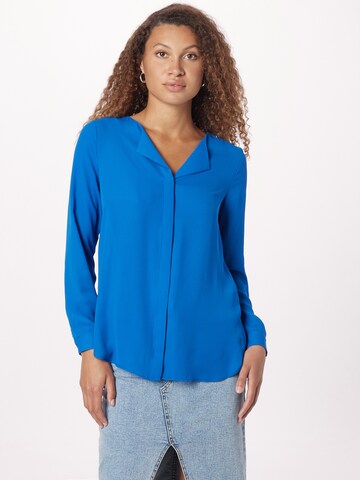 VILA Blouse in Blauw: voorkant