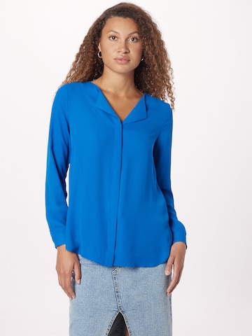 Camicia da donna di VILA in blu: frontale