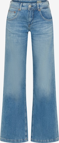 Herrlicher Flared Jeans in Blau: Vorderseite