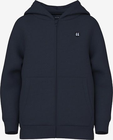 NAME IT Zip-Up Hoodie 'Valon' in Blue: front
