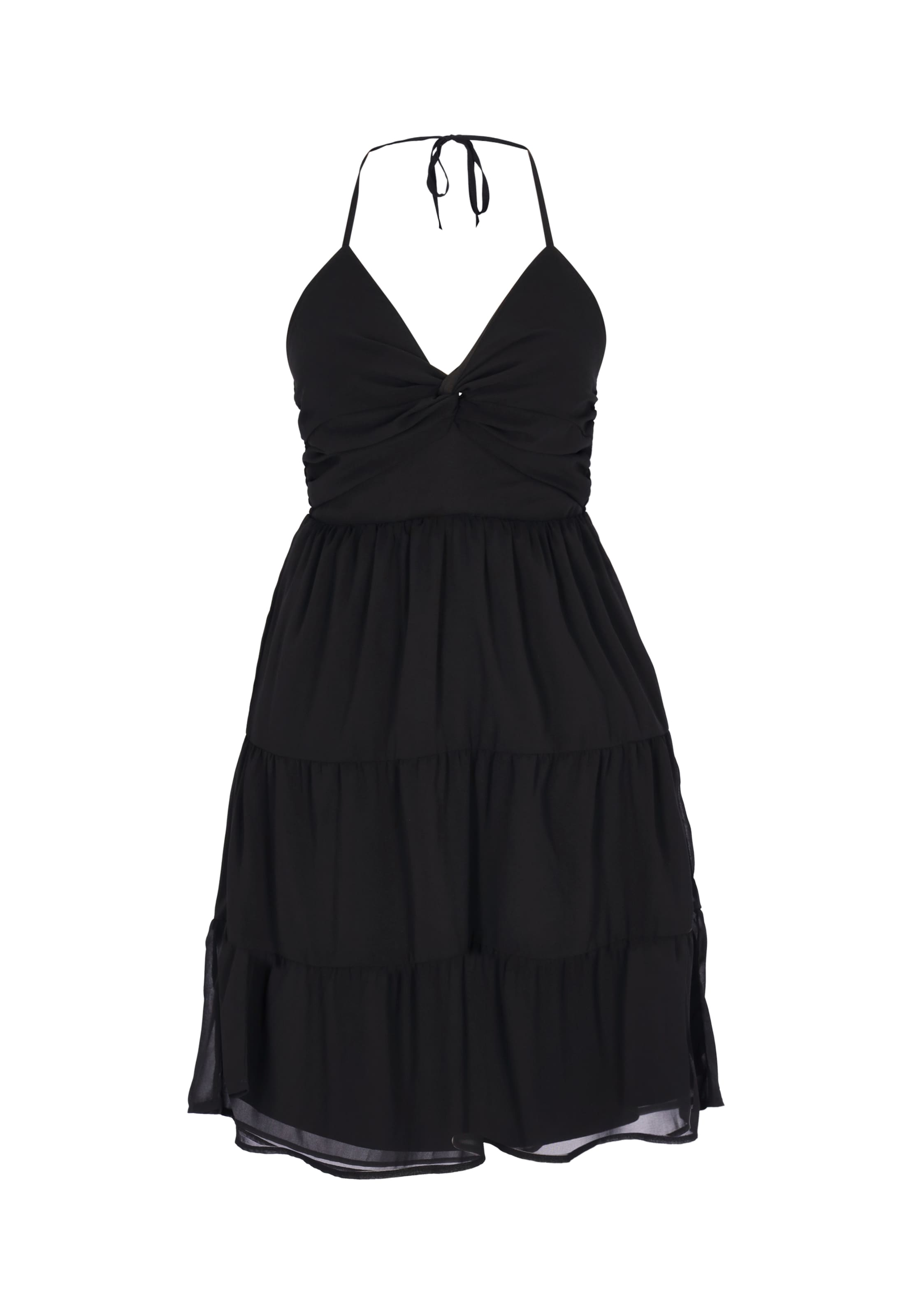 Robe 'Festive' faina en noir : devant