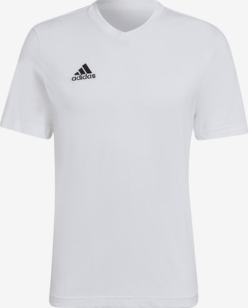 ADIDAS PERFORMANCE Performance shirt 'Ent22' in White: front