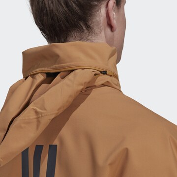 ADIDAS TERREX Outdoor jacket 'MYSHELTER' in Brown