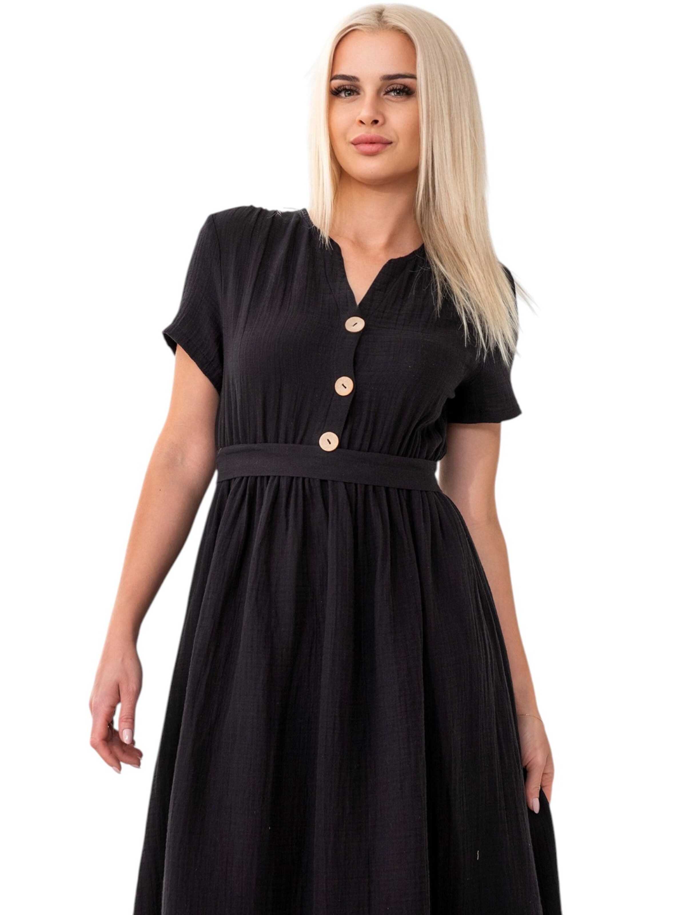 Robe d’été 'MIRA' WENOR en noir