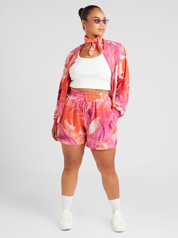 ONLY Carmakoma Between-season jacket 'CARLUX' in Orange
