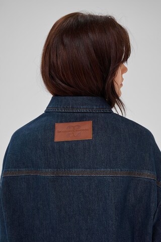 My Essential Wardrobe Übergangsjacke 'Malle' in Blau