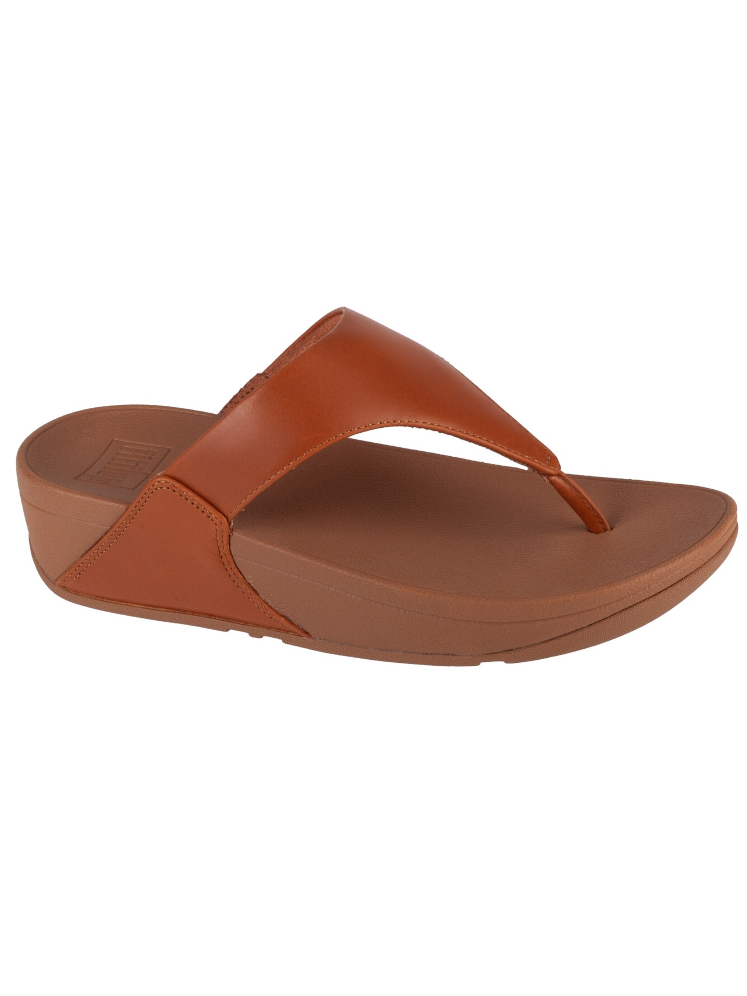 FitFlop Zehentrenner 'FitFlop Lulu'‌‌‌ in Braun: Vorderseite