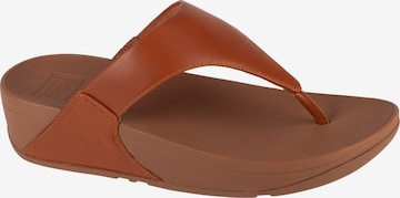 Séparateur d'orteils 'FitFlop Lulu' FitFlop en marron : devant