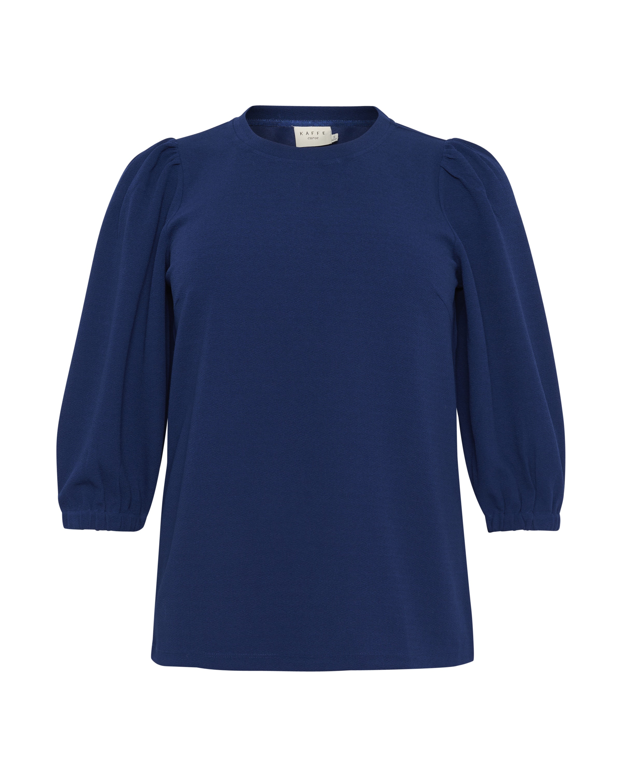KAFFE CURVE Футболка 'KC Janni' в Синий: спереди