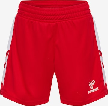 Hummel Sportbroek in Rood: voorkant