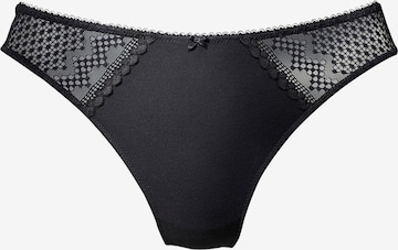 LASCANA String in Black: front