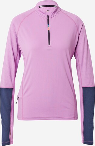 purpurinė Rukka Sportiniai marškinėliai 'MELLI': priekis