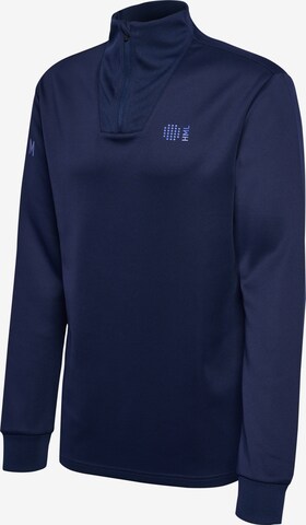 Hummel Sportsweatshirt in Blauw