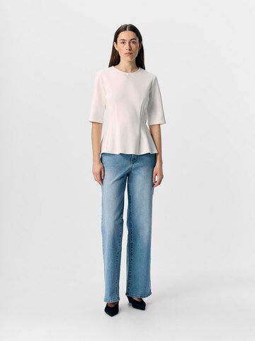 OBJECT Blouse in Wit: voorkant