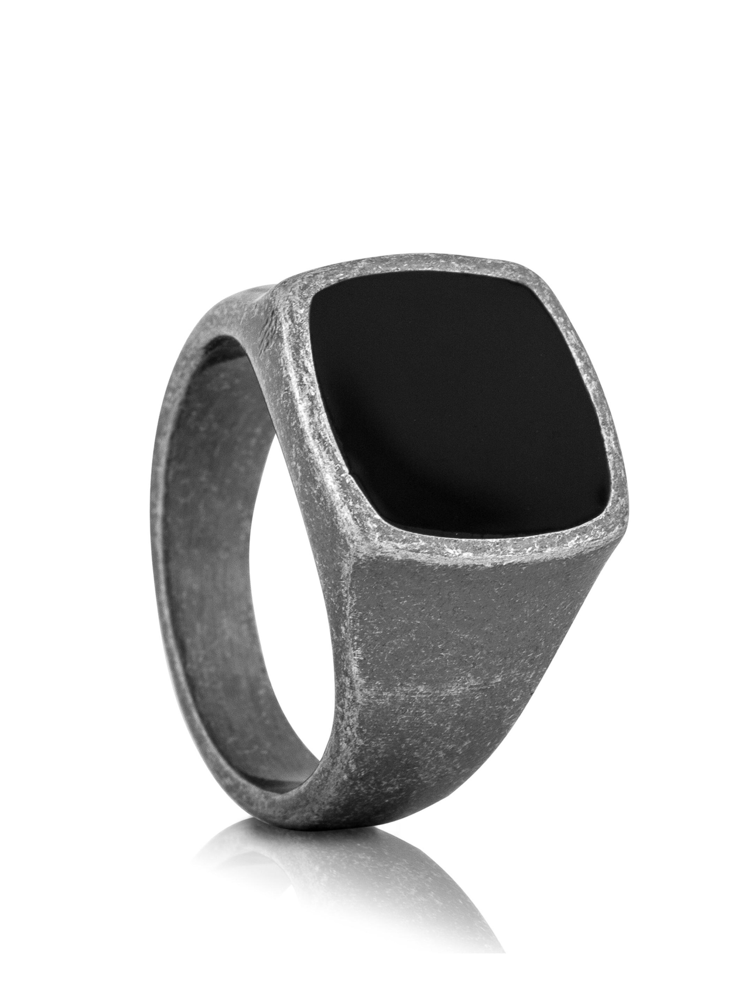 Akitsune Ring 'Opul' in Silver: front