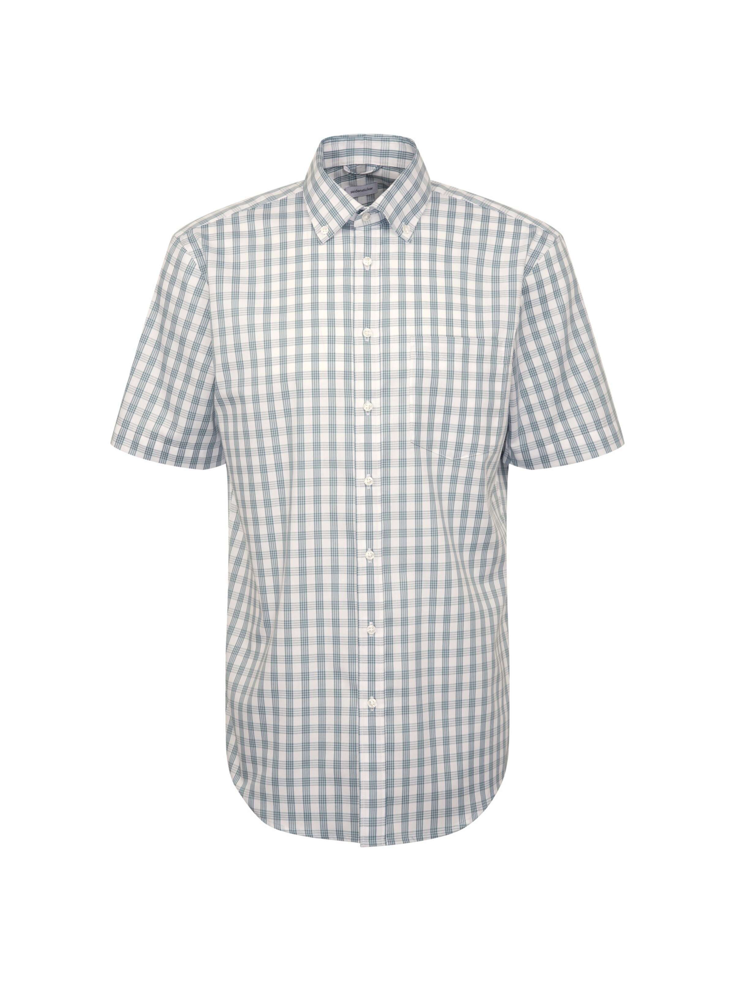 SEIDENSTICKER Regular fit Business shirt in Green: front