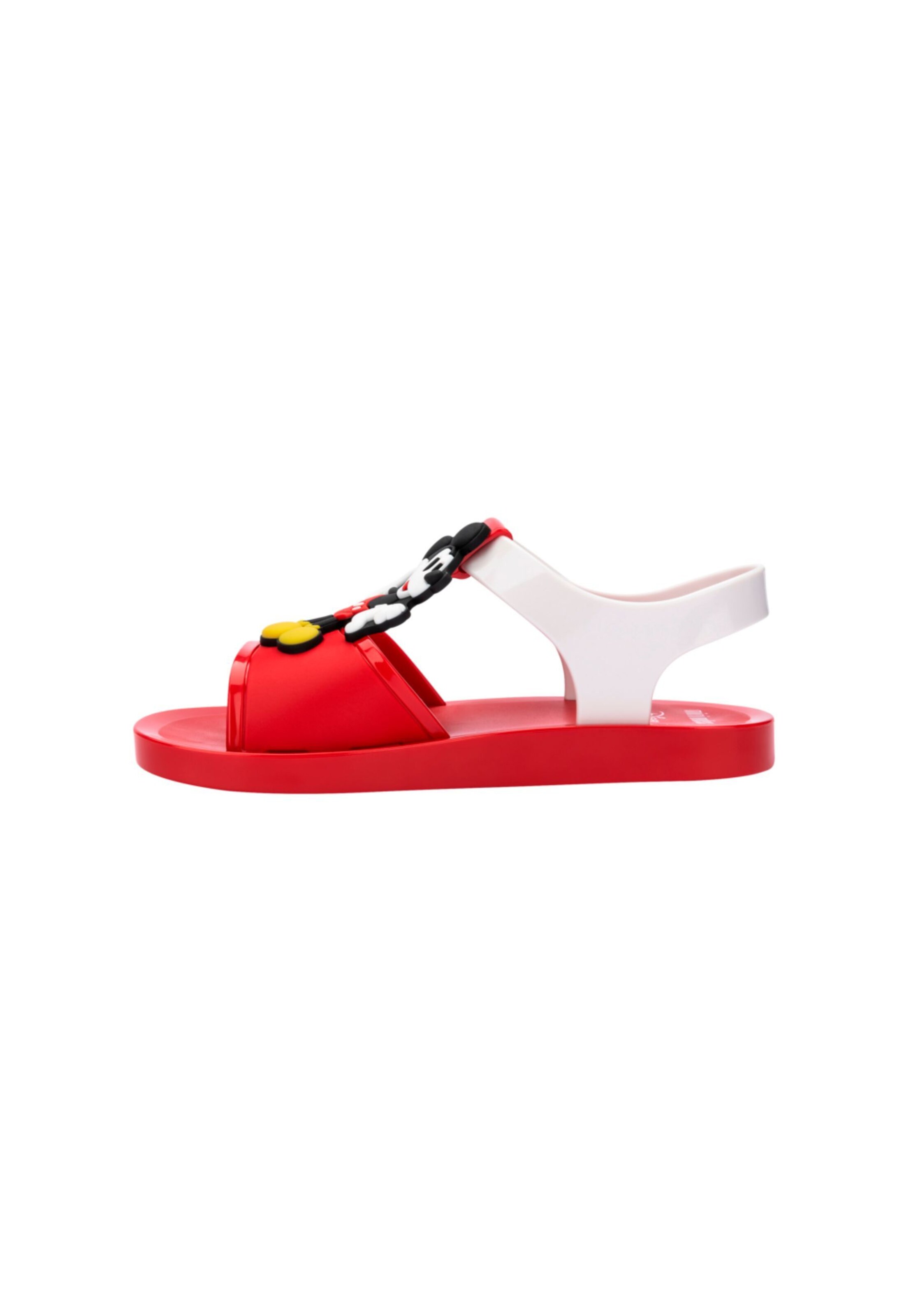 MELISSA Sandalen 'The Mini Melissa Play x Mickey And Minnie' in Rood: voorkant