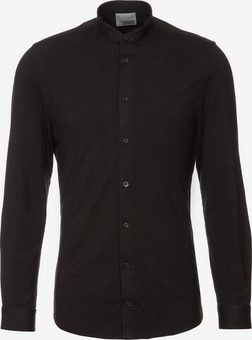 DRYKORN Regular fit Button Up Shirt 'Tio' in Black: front