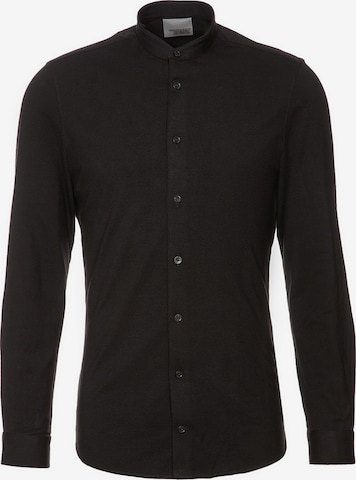 DRYKORN Button Up Shirt 'Tio' in Black: front