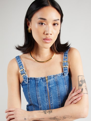 Hoermanseder x About You Top 'Aileen' in Blue