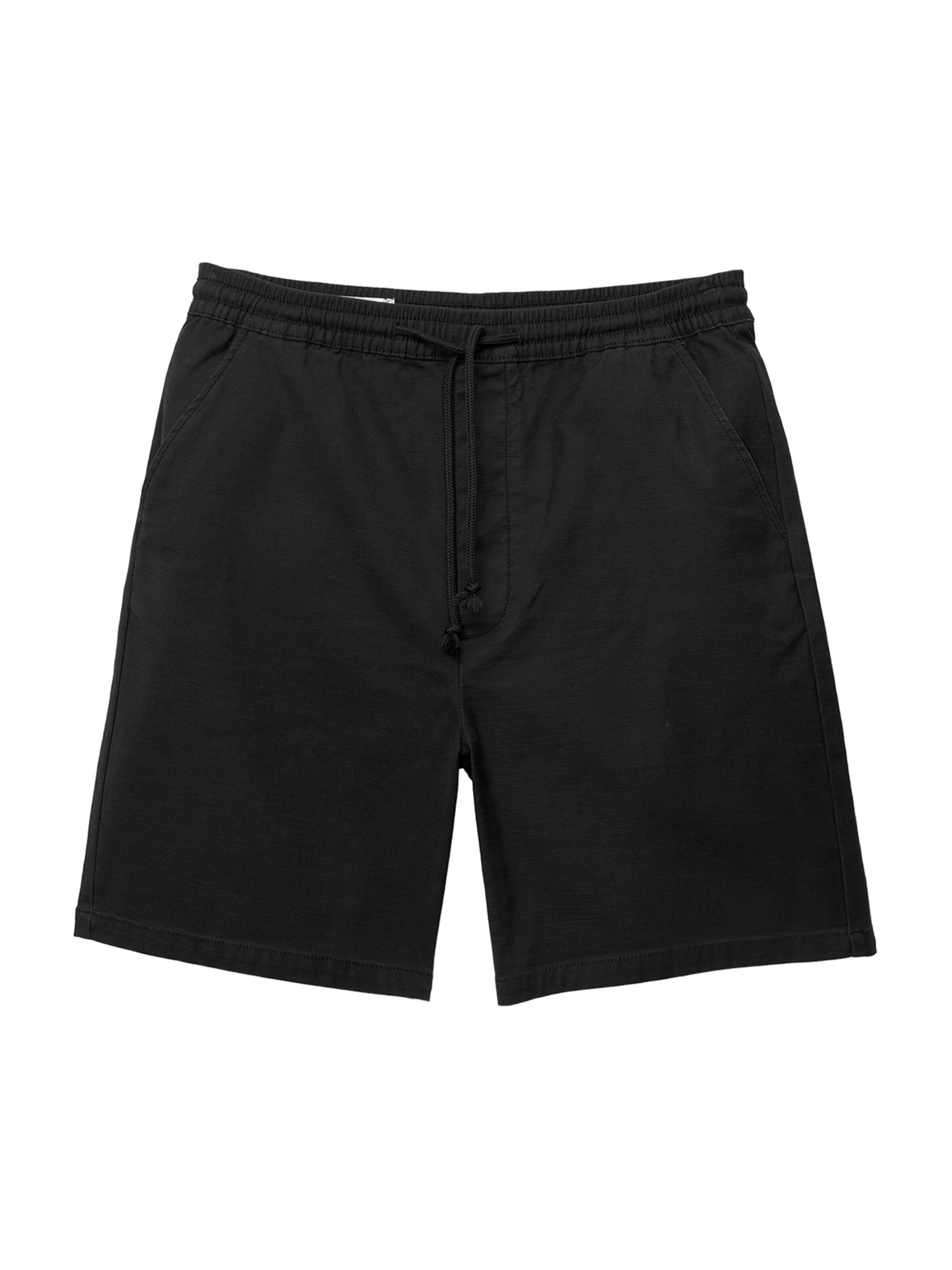 Loosefit Pantalon Pull&Bear en noir : devant