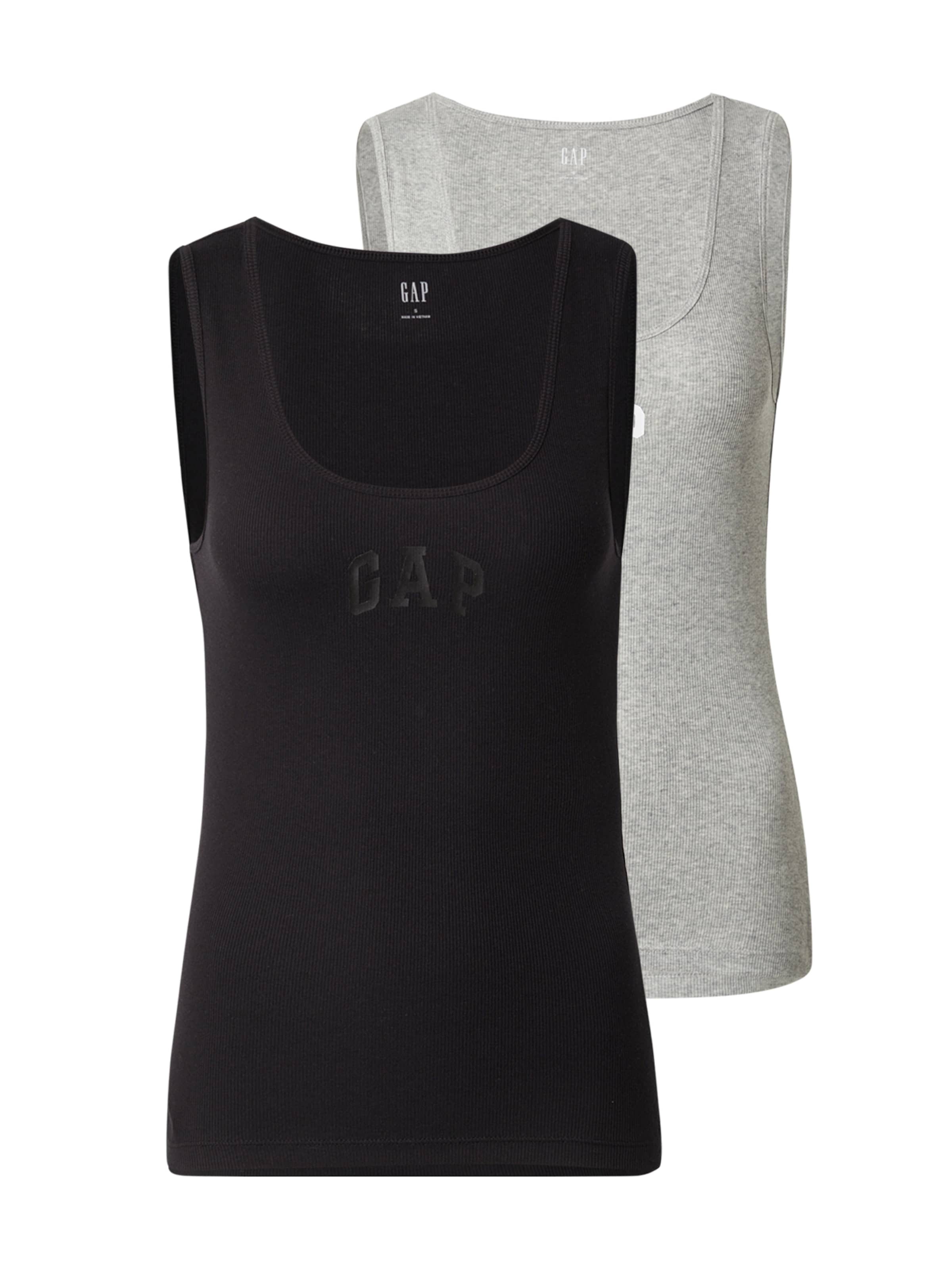 GAP Top – šedá: přední strana