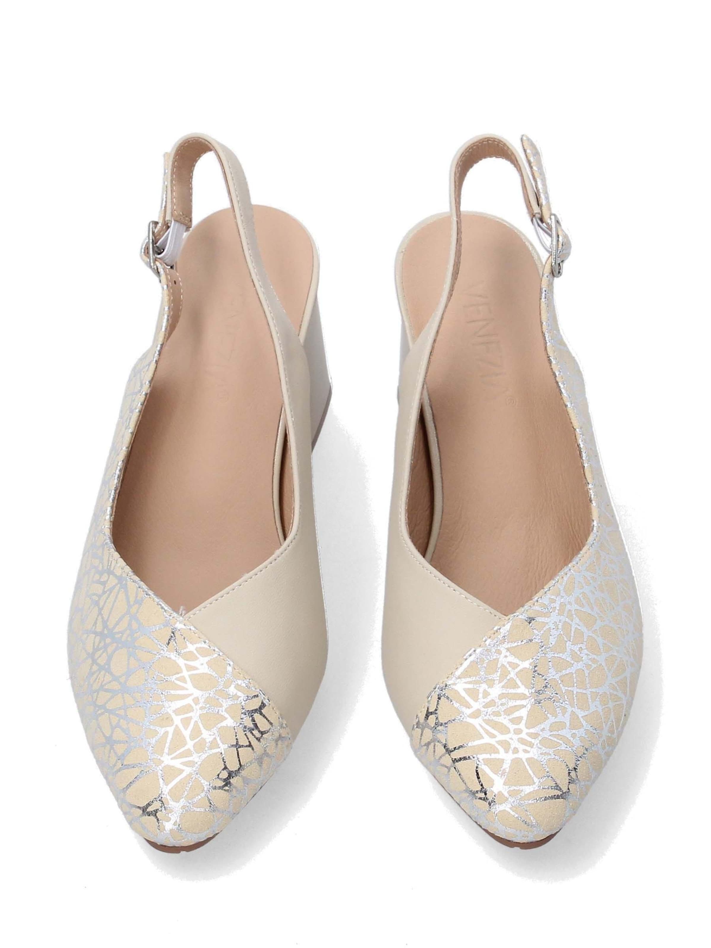 VENEZIA Slingback Pumps 'Venezia' in Beige