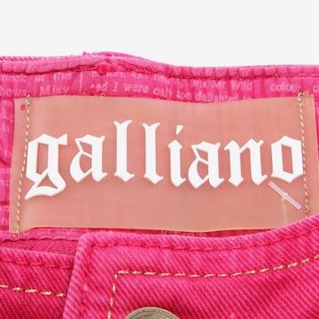 John Galliano Shorts XS in Rot