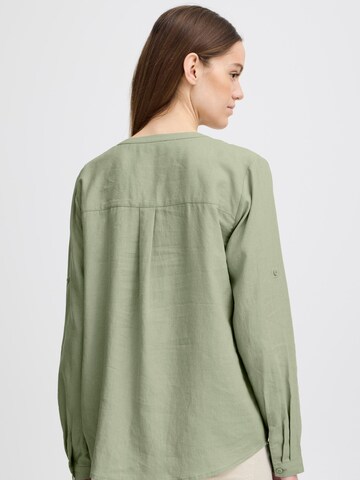 Camicia da donna di Oxmo in verde