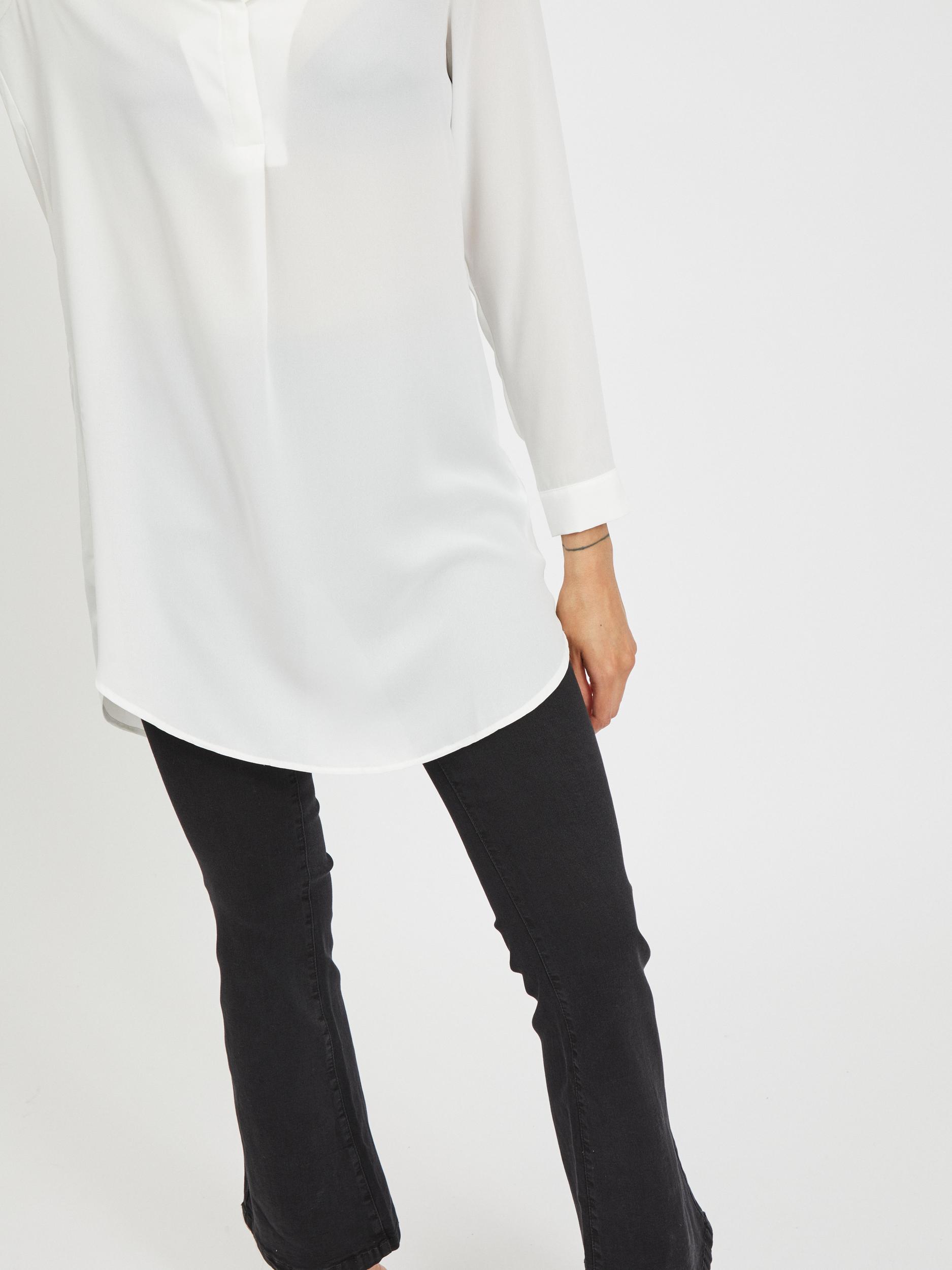 Odzież Kobiety VILA Tunika w kolorze Białym 
