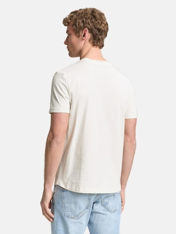 T-Shirt TOM TAILOR DENIM en blanc