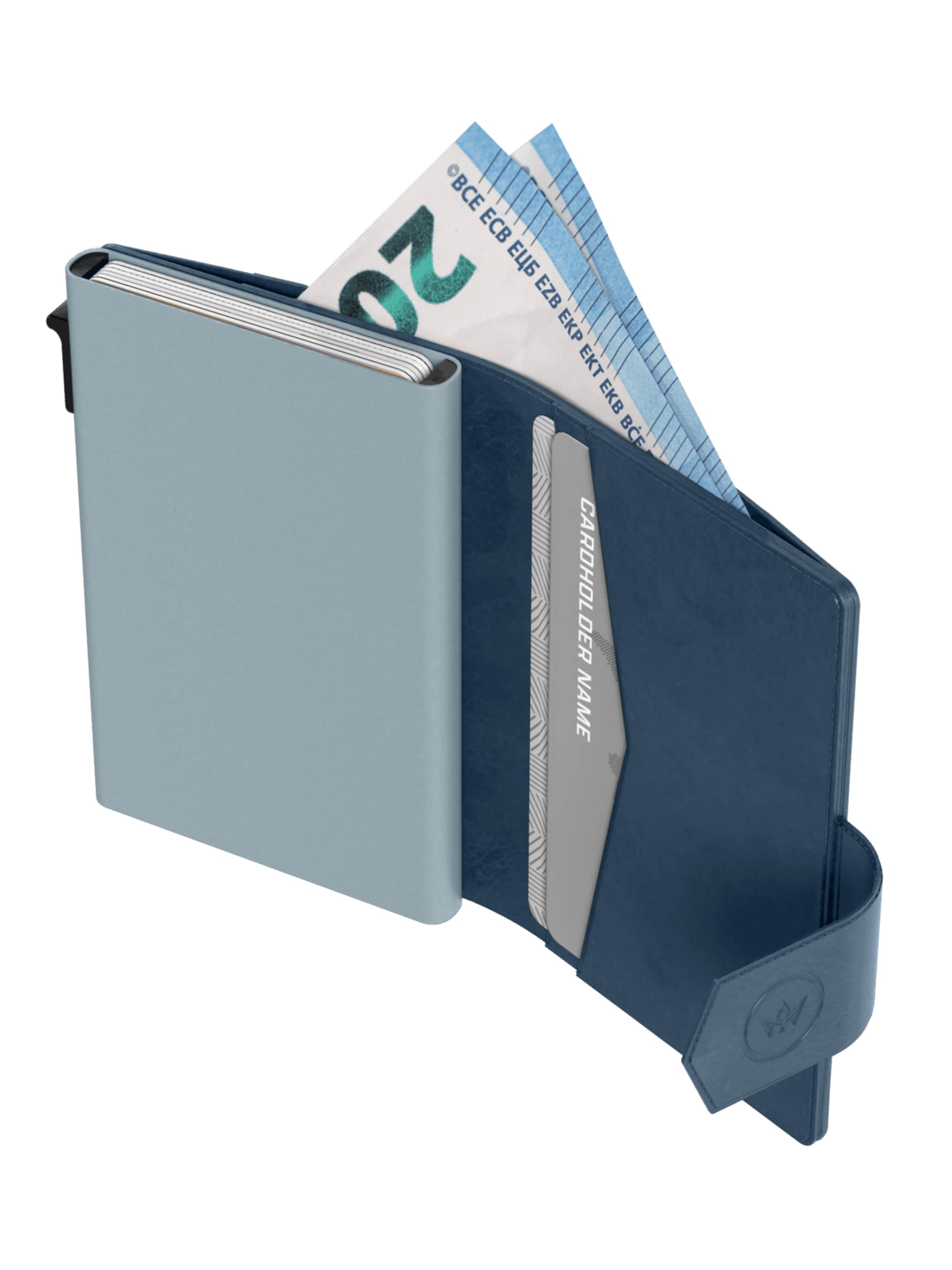 Porte-monnaies 'Pasjeshouder Plus' Prowallet en bleu